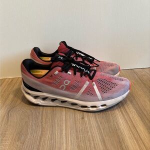 On Running Shoes Men Size 12.5 Cloudsurfer Auburn/Frost Running Training Gym
